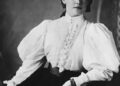 Nine months after her marriage and giving birth to her first child, she begged the doctors for chloroform to ease the pain. They replied, coldly, 'Women must pay in agony for the sins of Eve'.