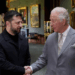 King Charles and President Volodymyr Zelesnskyy of Ukraine meet at Windsor Castle ahead of the NATO summit in The Hague