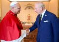 King's Vatican visit: Red carpet rolled out as Pope Leo welcomes King for historic moment | UK News