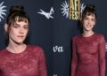 Kristen Stewart Goes Daring in Lacy Rhea Costa Dress for AFI Fest