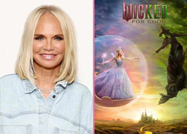 A split Kristin Chenoweth and Wicked: For Good (2025).