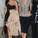 BACKGRID Kylie and Kendall Jenner are spotted leaving the Schiaparelli Fashion Show during Paris Fashion Week