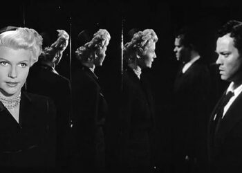 Rosalie and Michael are so close and yet so far apart in The Lady From Shanghai