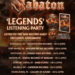 Listening parties for "Legends" in USA music stores on October 16