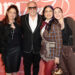Alexander Tamargo/WireImage Gloria Estefan, Emilio Estefan, Gemeny Hernandez and Emily Estefan at Karol G's Con Cora Foundation gala in February 2025 in Miami