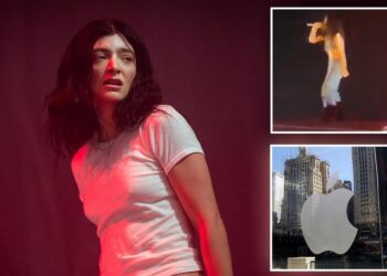 Lorde off Apple Music in Israel after 'free f--king Palestine' at NYC show
