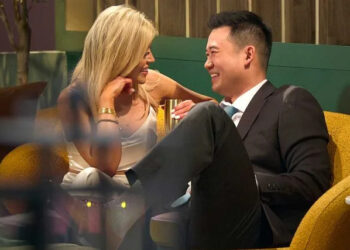 Courtesy of Netflix Kacie and Patrick on 'Love Is Blind'