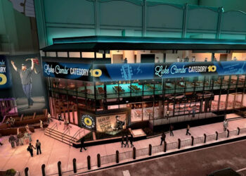 Conceptual rendering showing the plans for a Category 10 location on the Las Vegas strip to open in the Fall of 2026.