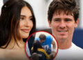 Madison Beer Kisses Justin Herbert on Sideline Pregame