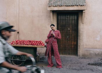 Jacket skirt trousers shoes and bag Chanel. Rings and earrings Mounier amp Bouvard