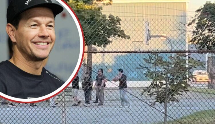 Mark Wahlberg was spotted filming scenes for "Weekend Warriors" in Lynn over the weekend.