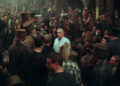 Apple TV+ Martin Scorsese on the set of 'Gangs of New York'