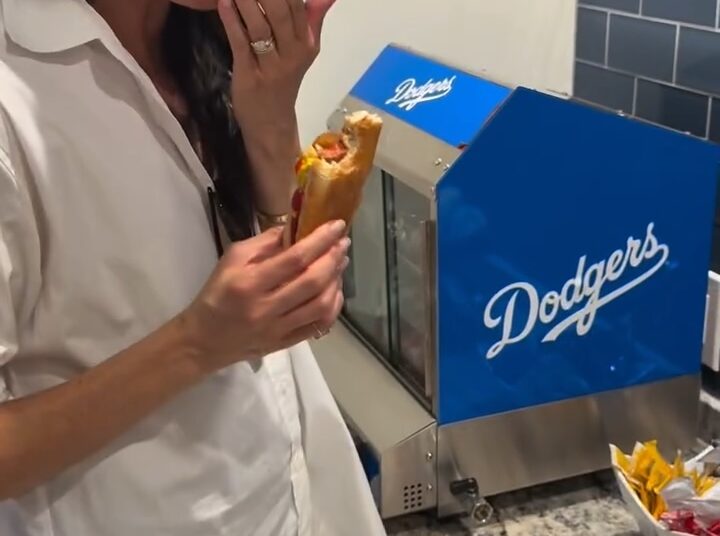 Meghan Markle Documents Sweet Dodgers 'Date Night' With Prince Harry