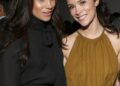 Just last month, Abigail described the Duchess as 'champagne in human form' in a gushing birthday tribute, praising her as a 'creature unlike any other' who 'saved' her life. But now, Meghan is facing accusations of copying her long-standing friend Abigail Spencer (pictured)