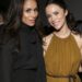 Just last month, Abigail described the Duchess as 'champagne in human form' in a gushing birthday tribute, praising her as a 'creature unlike any other' who 'saved' her life. But now, Meghan is facing accusations of copying her long-standing friend Abigail Spencer (pictured)
