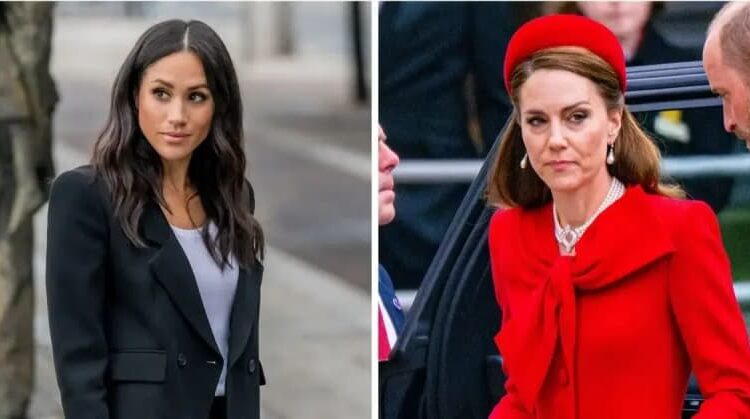 Sources claimed Meghan Markle has reached out to plan a meeting with Kate Middleton ahead of her UK trip with Prince Harry.MEGA
