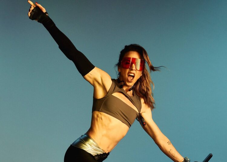 Melanie C announces "joyful" new album 'Sweat' with disco pop title track
