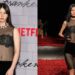 Mia Goth Goes Sheer in Ferragamo for the 'Frankenstein' NYC Screening