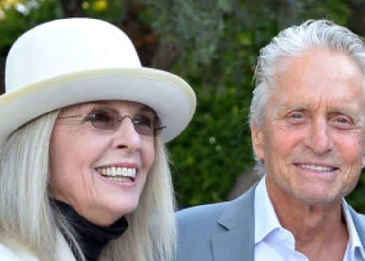 Michael Douglas’ Tribute To 'Friend' Diane Keaton Has Sharon Stone Responding