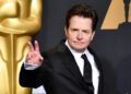 Michael J Fox attends the Oscars in 2017