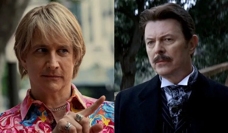 Serge in Beverly Hills Cop and David Bowie in The Prestige side by side