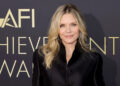 Michelle Pfeiffer on a red carpet