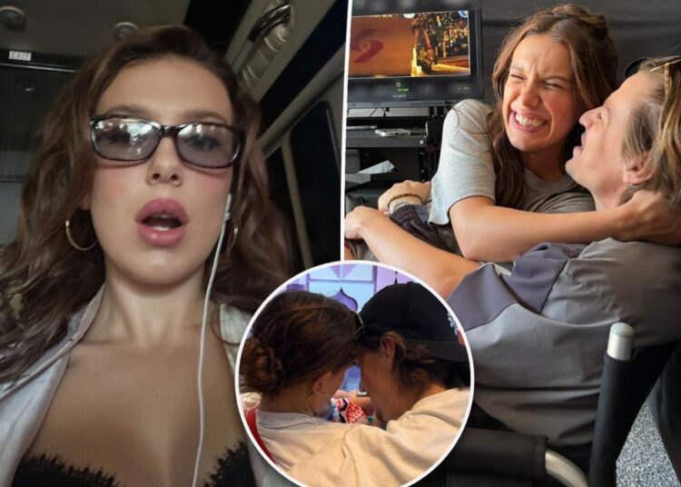 Millie Bobby Brown shares rare new glimpse of baby daughter in family snap with Jake Bongiovi