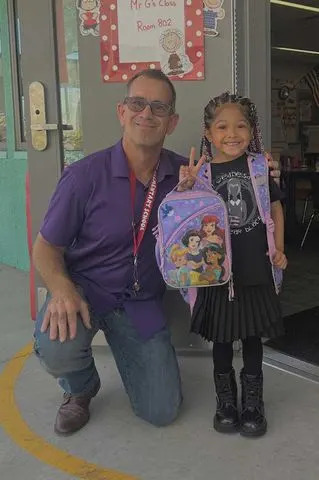 Lauren Baltazar Lauren's daughter and her teacher