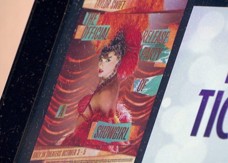 taylor swift movie ticket