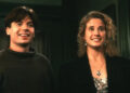 Stuart and Harriet smiling in So I Married an Axe Murderer