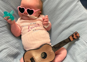 NICU babies at UMass Memorial celebrate Taylor Swift’s new album with showgirl fashions