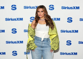 Nelly Furtado visits SiriusXM Studios on July 11, 2024, in New York City.