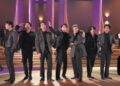 (L-R) Jimin, J-Hope, Jin, Jungkook, RM, Suga, and V of BTS perform onstage during the 64th Annual GRAMMY Awards at MGM Grand Garden Arena on April 03, 2022 in Las Vegas, Nevada.