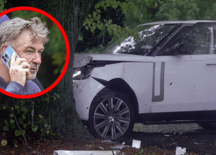 New Footage Shows Alec Baldwin’s Car Crash, Sparking Questions About His Version of Events – Globe Magazine