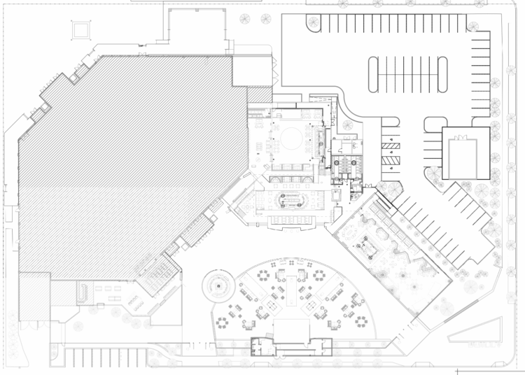 1300 Pattison Avenue Floor Plan via Perkins Eastman