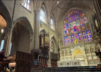 New sound of music for organ at Trinity Church in lower Manhattan – NBC New York