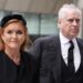 LONDON, ENGLAND - SEPTEMBER 16: Sarah, Duchess of York and Prince Andrew, Duke of York arrive for the Requiem Mass service for Katharine, Duchess of Kent at Westminster Cathedral on September 16, 2025 in London, England. Katharine, Duchess of Kent was married to Prince Edward, Duke of Kent, the first cousin of Queen Elizabeth II. She died on September 4 at the age of 92 at Kensington Palace surrounded by her family. Having converted to Catholicism in 1994, her funeral takes place at Westminster Cathedral and is the first Catholic funeral to be held for a member of the royal family in modern British history. Her Royal Highness will be laid to rest at the Royal Burial Ground at Frogmore, Windsor. (Photo by Jordan Pettitt - Pool/Getty Images)