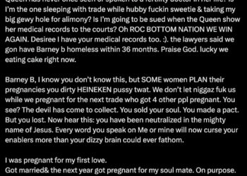 A tweet by Nicki Minaj addressing personal and controversial topics, mentioning fertility, legal issues, and personal relationships.