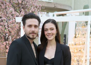 Nicola and Brooklyn Peltz Beckham Channel Old Hollywood Glamour for Vogue World