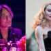 Keith Urban sits at purple table, Nicole Kidman walks runway