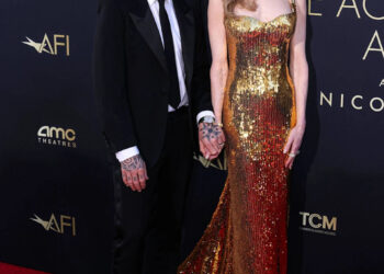 Nicole Kidman and Keith Urban at the 49th Annual AFI Lifetime Achievement Award Gala