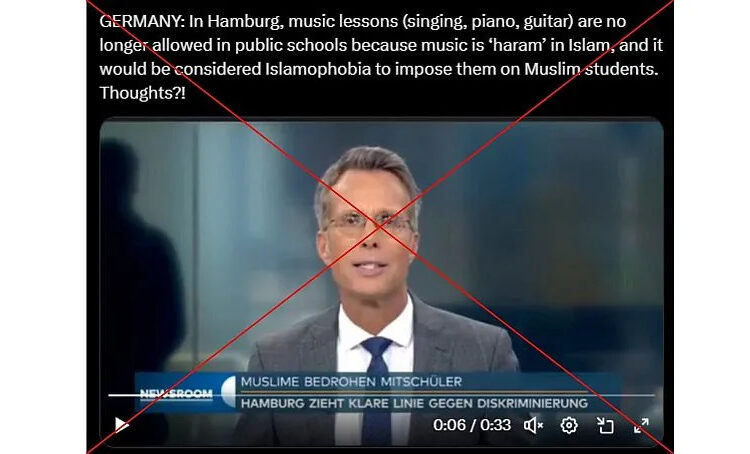 The claims in the post are false and misrepresent the video