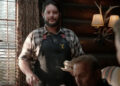 Chef Gator holding a cup on Yellowstone