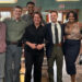 Tom Cruise with the NCIS Origins cast