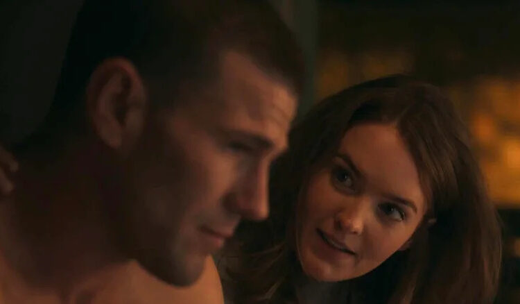 Austin Stowell as Gibbs and Kathleen Kenny as Dianne in NCIS: Origins Season 2