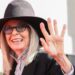 Actor Diane Keaton waves during handprints and footprints ceremony at TCL Chinese theatre in Los Angeles, California, U.S., August 11, 2022. REUTERS/Mario Anzuoni
