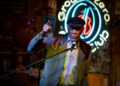 Oscar award winner Morgan Freeman at his Ground Zero Blues Club in Mississippi
