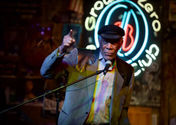 Oscar award winner Morgan Freeman at his Ground Zero Blues Club in Mississippi