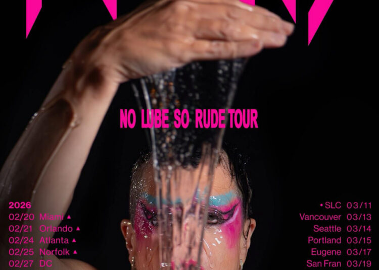 Peaches Tour Poster (Credit: Press)