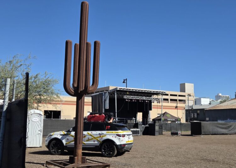 Phoenix music festival attendee beaten by security guards